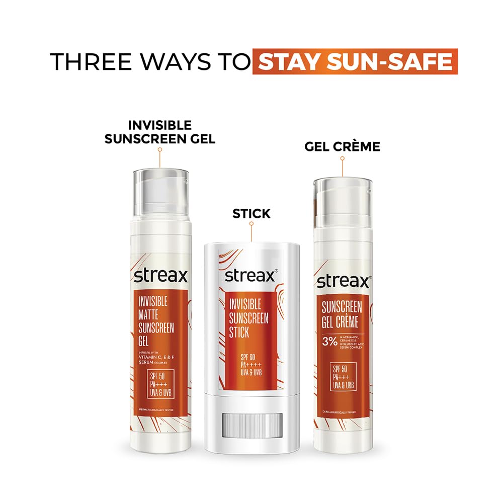 Streax Sunscreen Stick SPF 60 PA++++,20 g – view 9