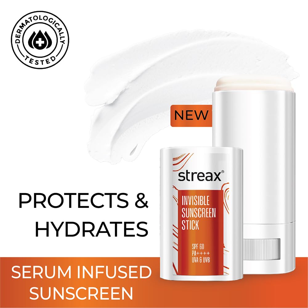 Streax Sunscreen Stick SPF 60 PA++++,20 g – view 2