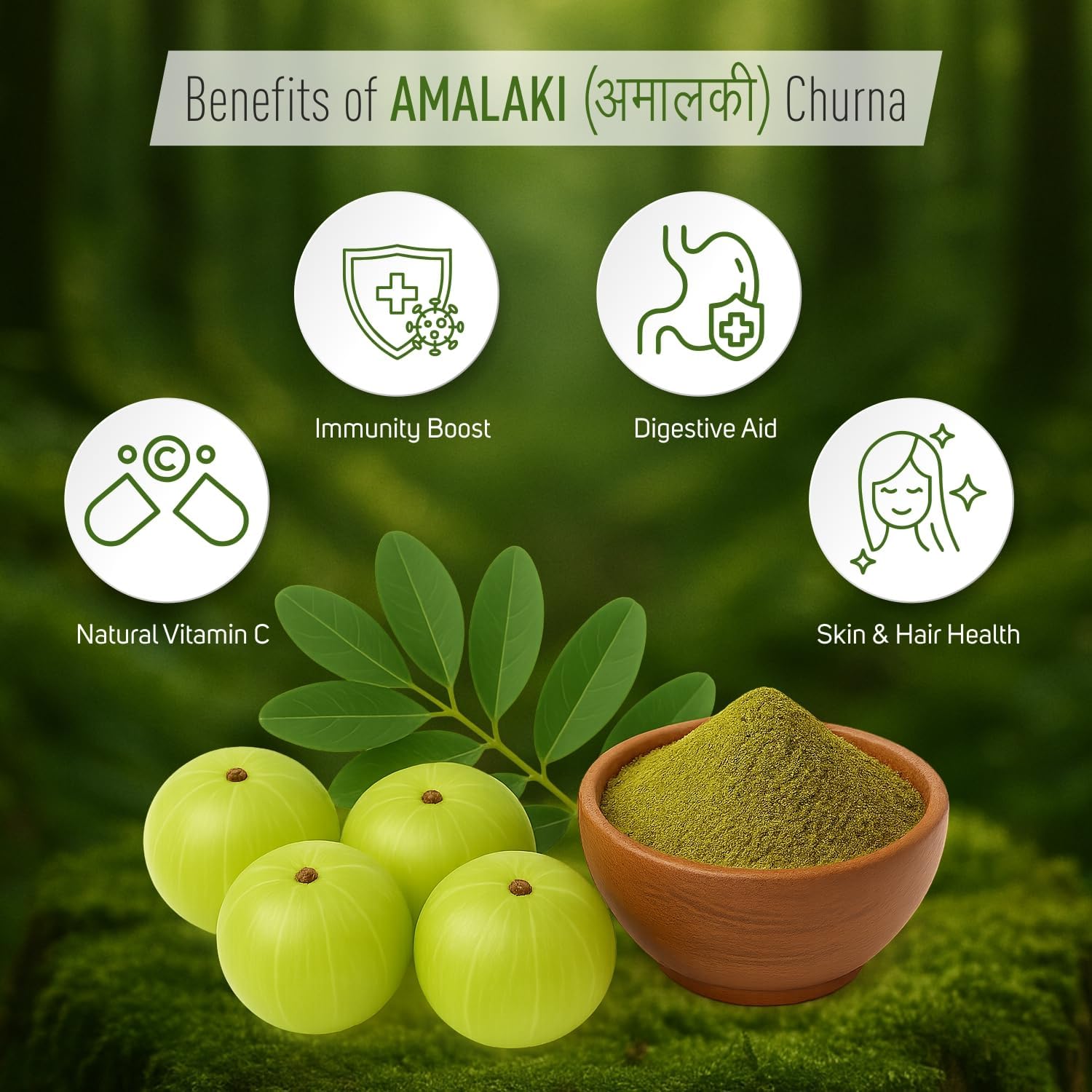 Vegetal Amalaki Churna 180g – view 7