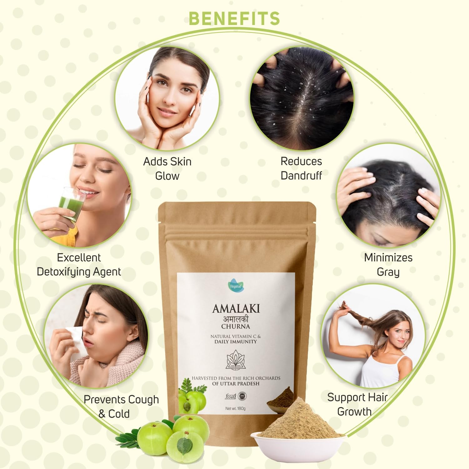 Vegetal Amalaki Churna 180g – view 5