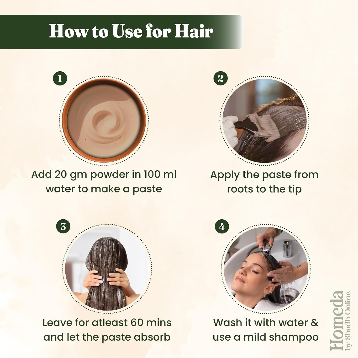 Shudh Online Dry Amla Powder for Hair Growth Organic (200 Grams) – view 4