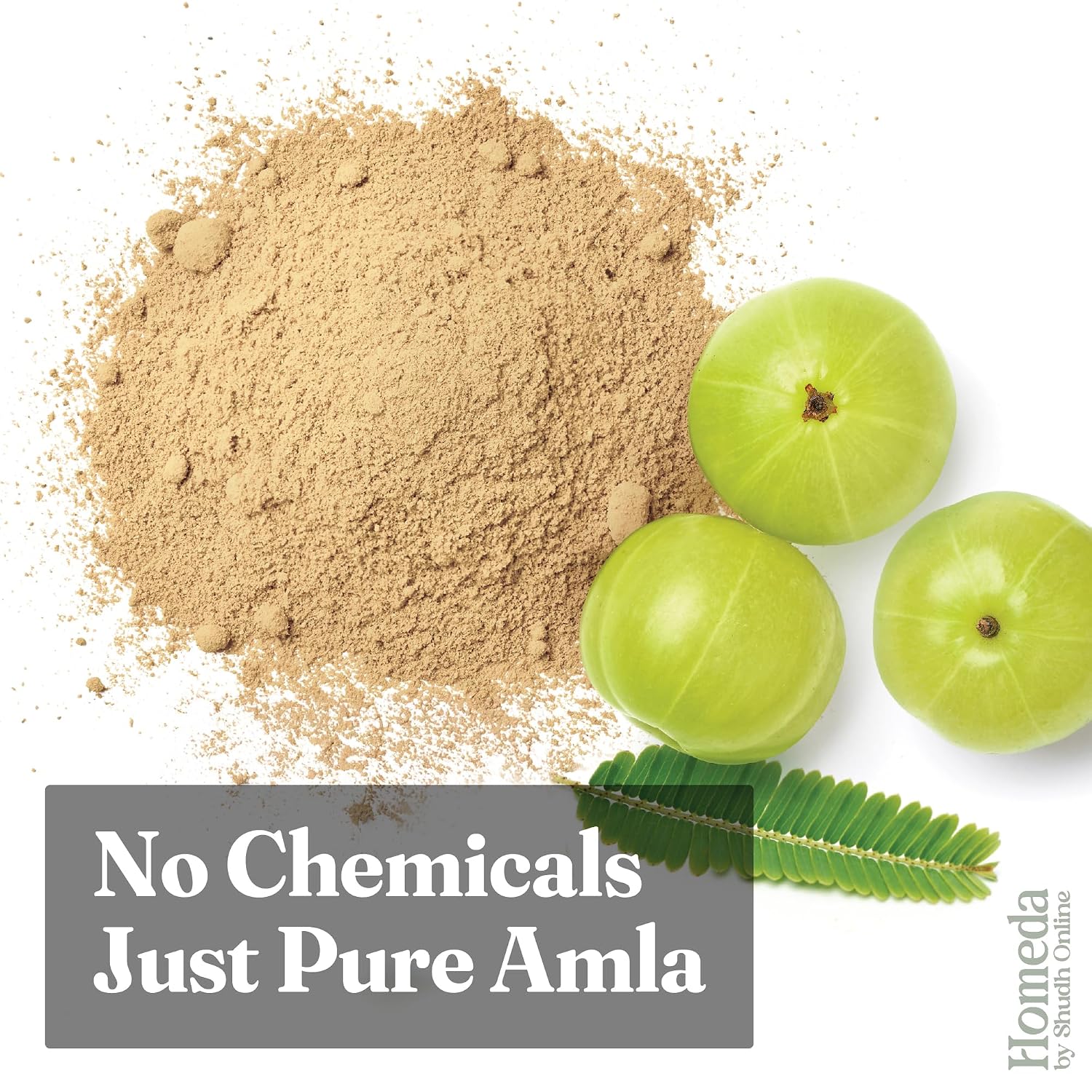 Shudh Online Dry Amla Powder for Hair Growth Organic (200 Grams) – view 6