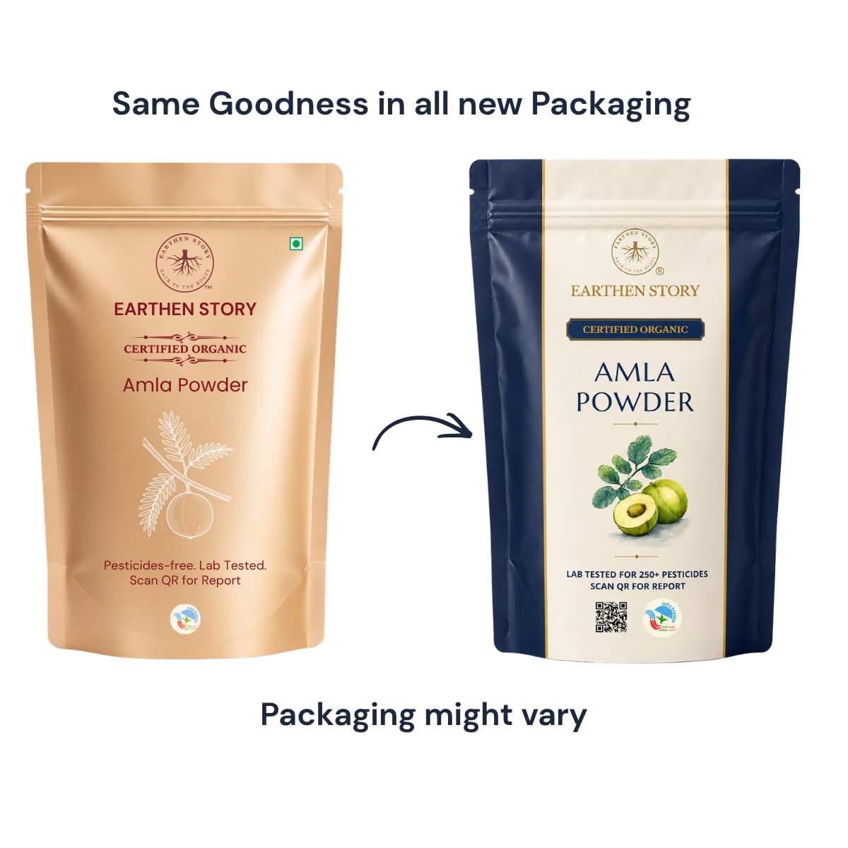 Earthen Story Certified Organic Amla Powder (200g) – view 3