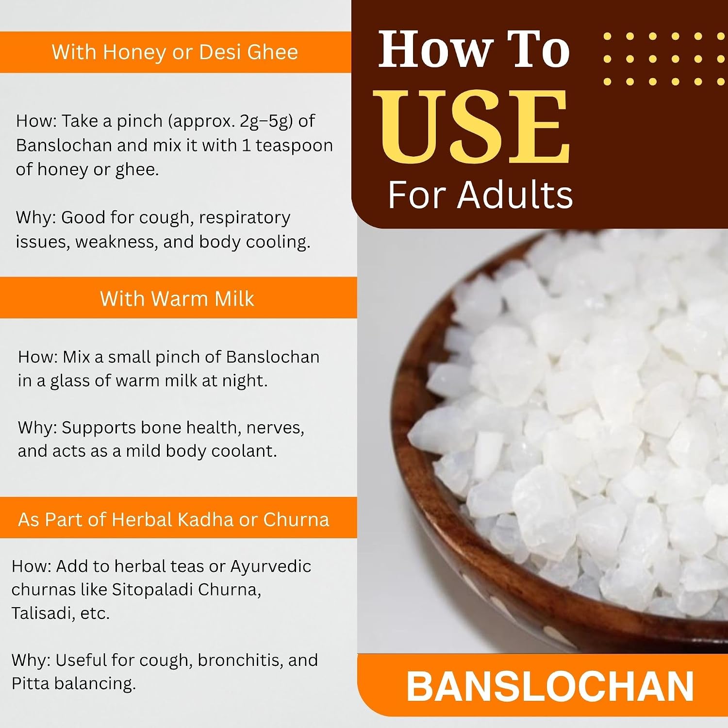 Brijbooti Banslochan - Tabashir - 400g – view 3
