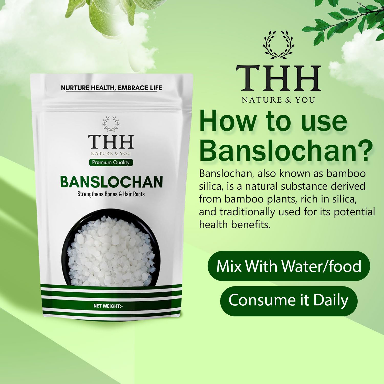 THH Tabashir - Vanslochan - Banslochan (400g) – view 5