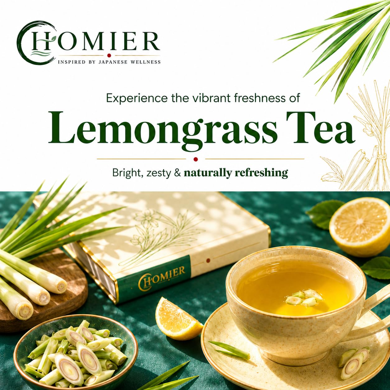 Premium Homier Lemongrass Tea – view 4