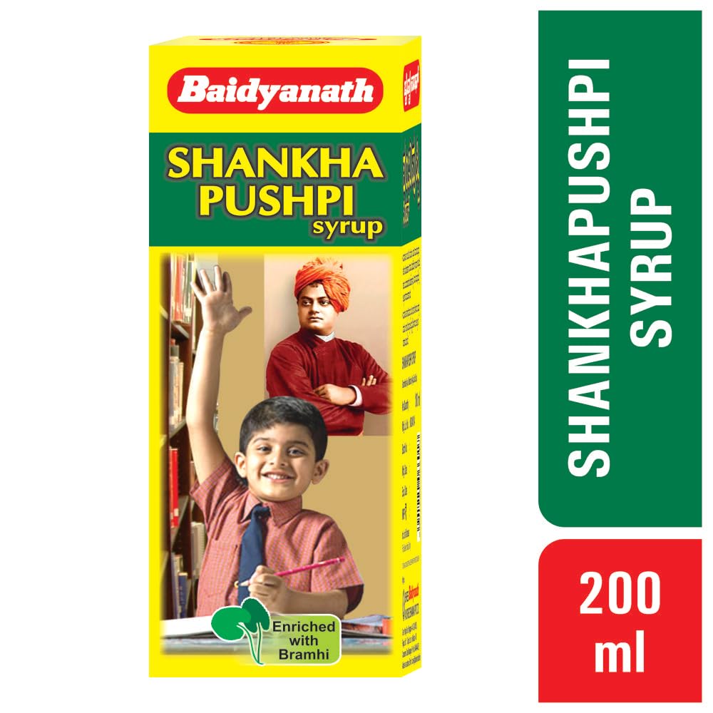 Baidyanath Asli Ayurved Shankhapushpi Syrup 200 ml Pack of 2 – view 6