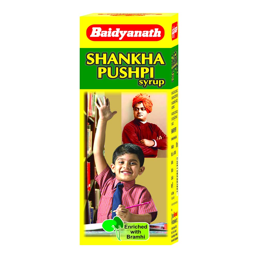 Baidyanath Asli Ayurved Shankhapushpi Syrup 200 ml, Liquid