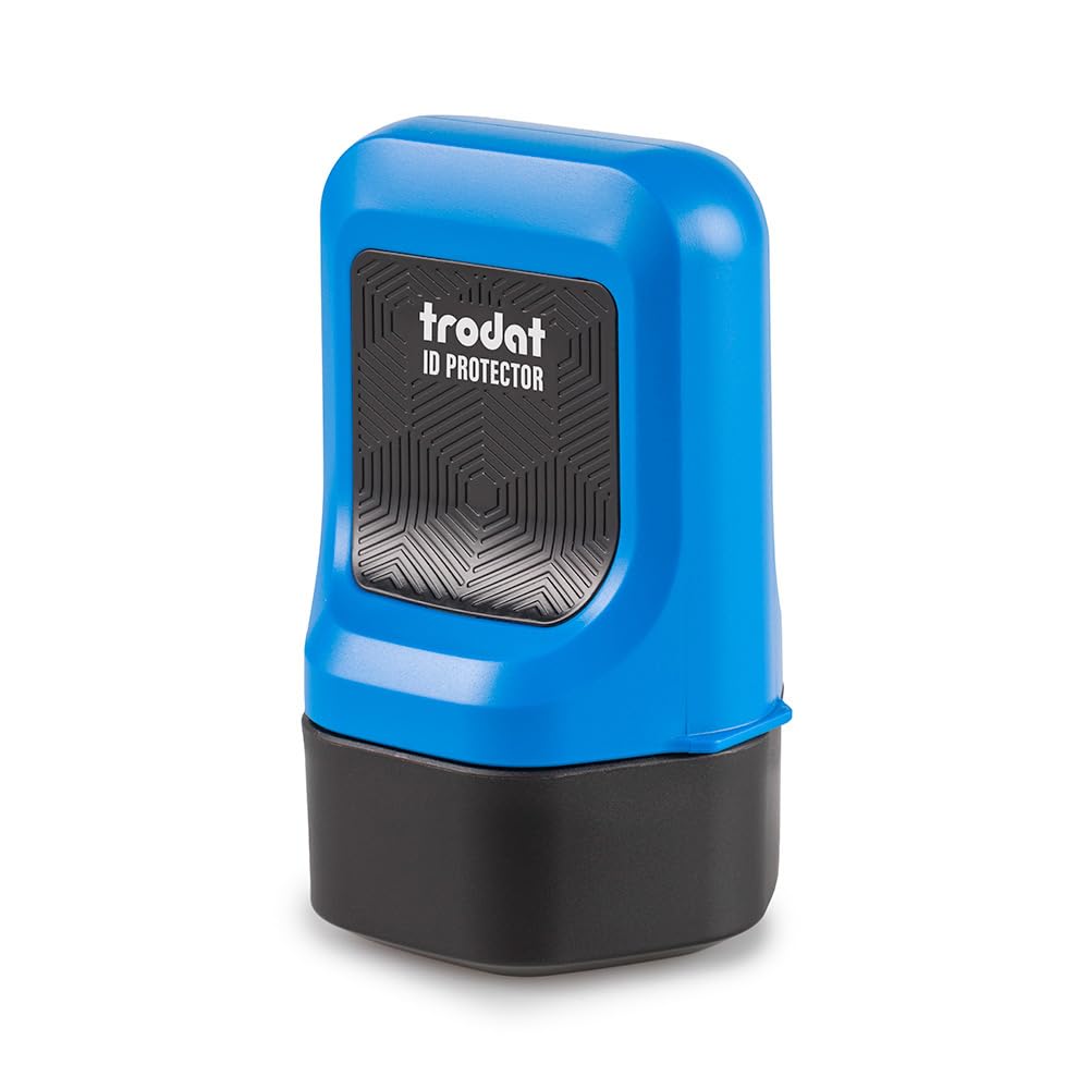 Trodat Identity Theft Protection Roller Stamp, 1-Inch Refillable Privacy Blocker – view 4