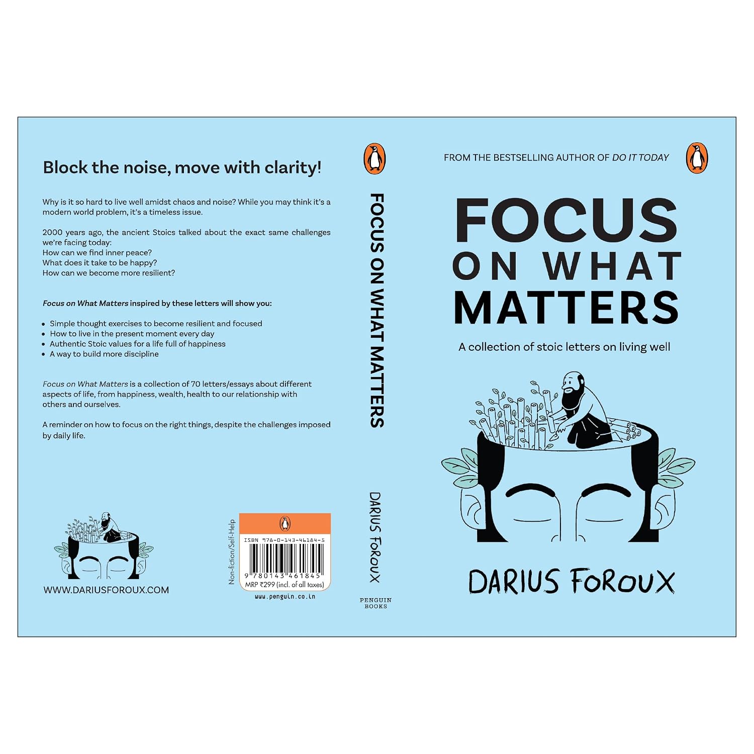 Focus on What Matters: A Collection of Stoic Letters on Living Well by Darius Foroux – view 3