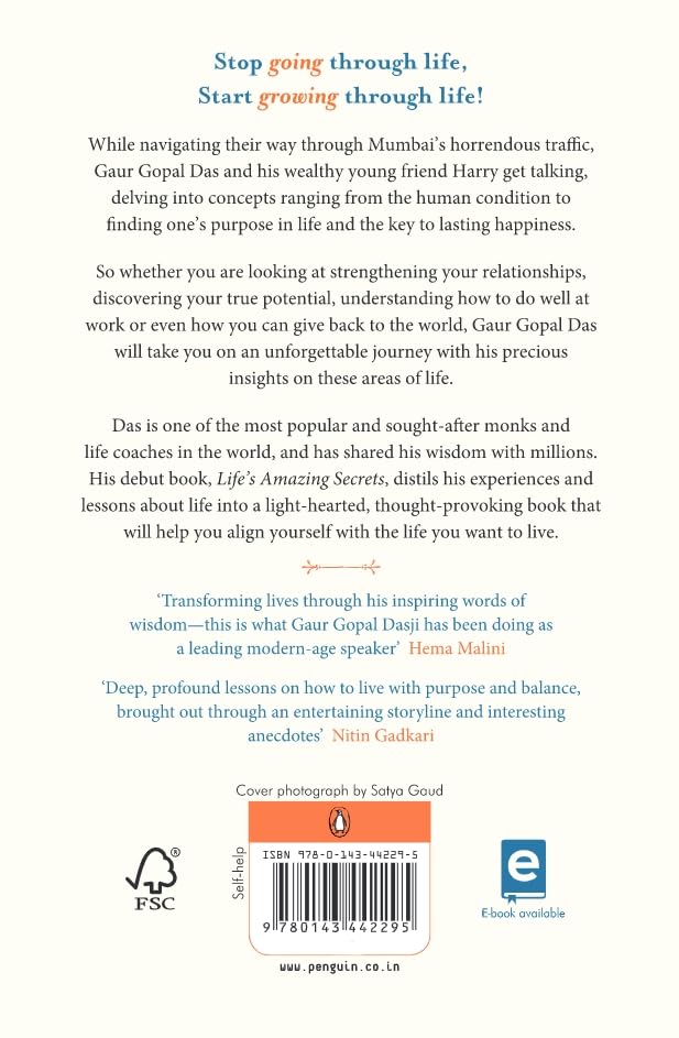 Life's Amazing Secrets: How to Find Balance and Purpose in Your Life by Gaur Gopal Das (Paperback) – view 2