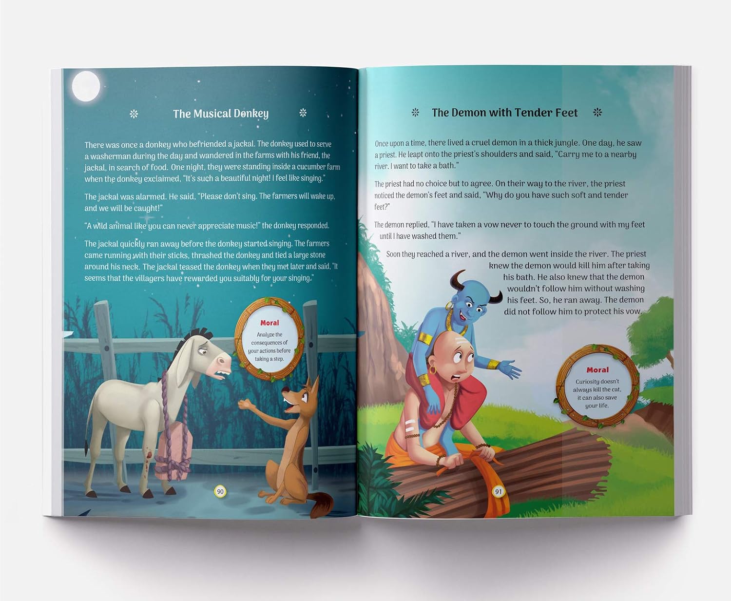 Wonder House Books 101 Tales: The Great Panchatantra Collection for Kids (Hardcover) – view 5