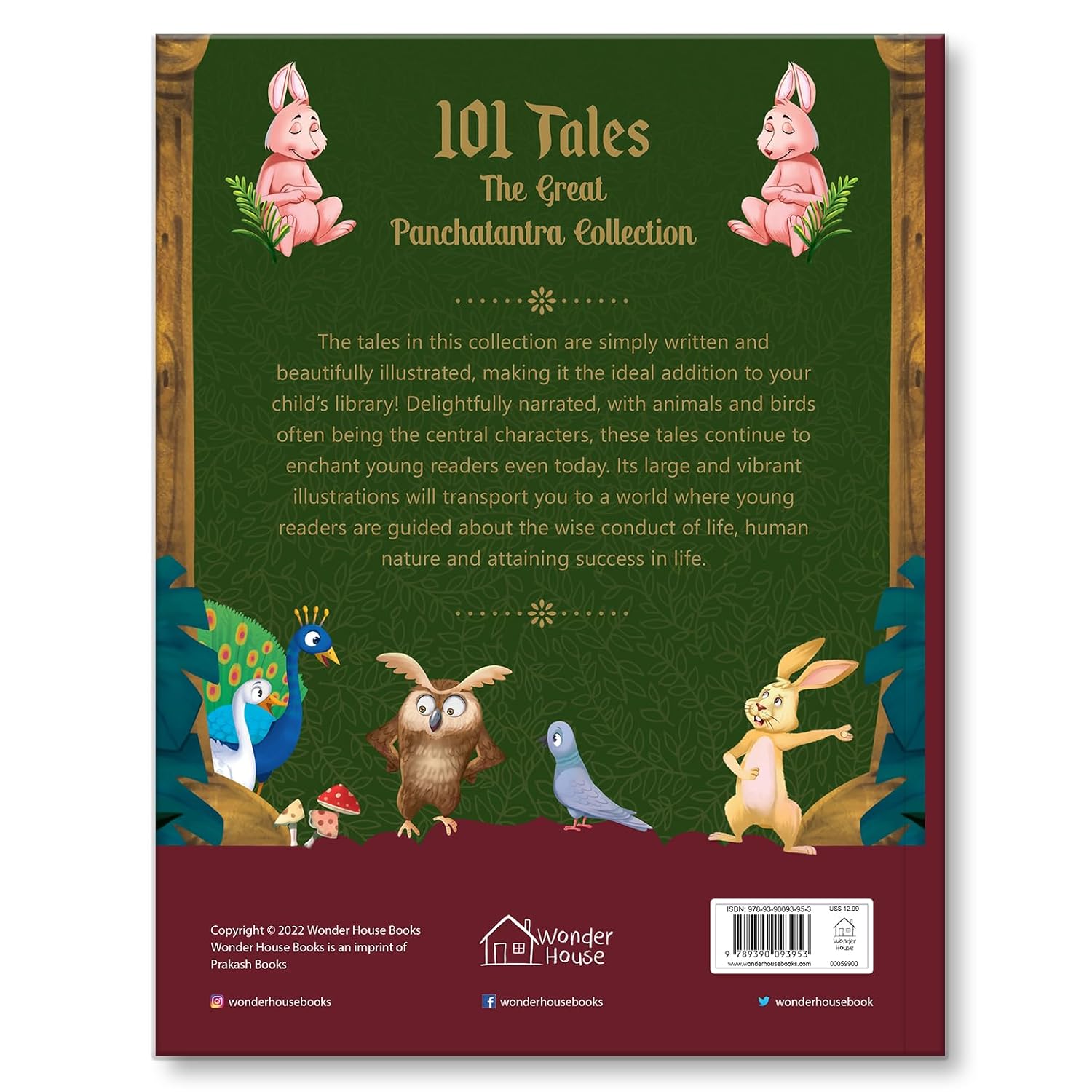 Wonder House Books 101 Tales: The Great Panchatantra Collection for Kids (Hardcover) – view 12