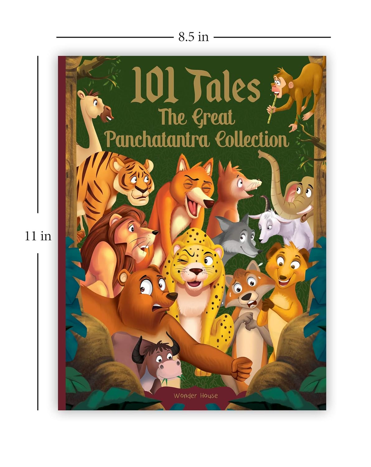 Wonder House Books 101 Tales: The Great Panchatantra Collection for Kids (Hardcover) – view 2