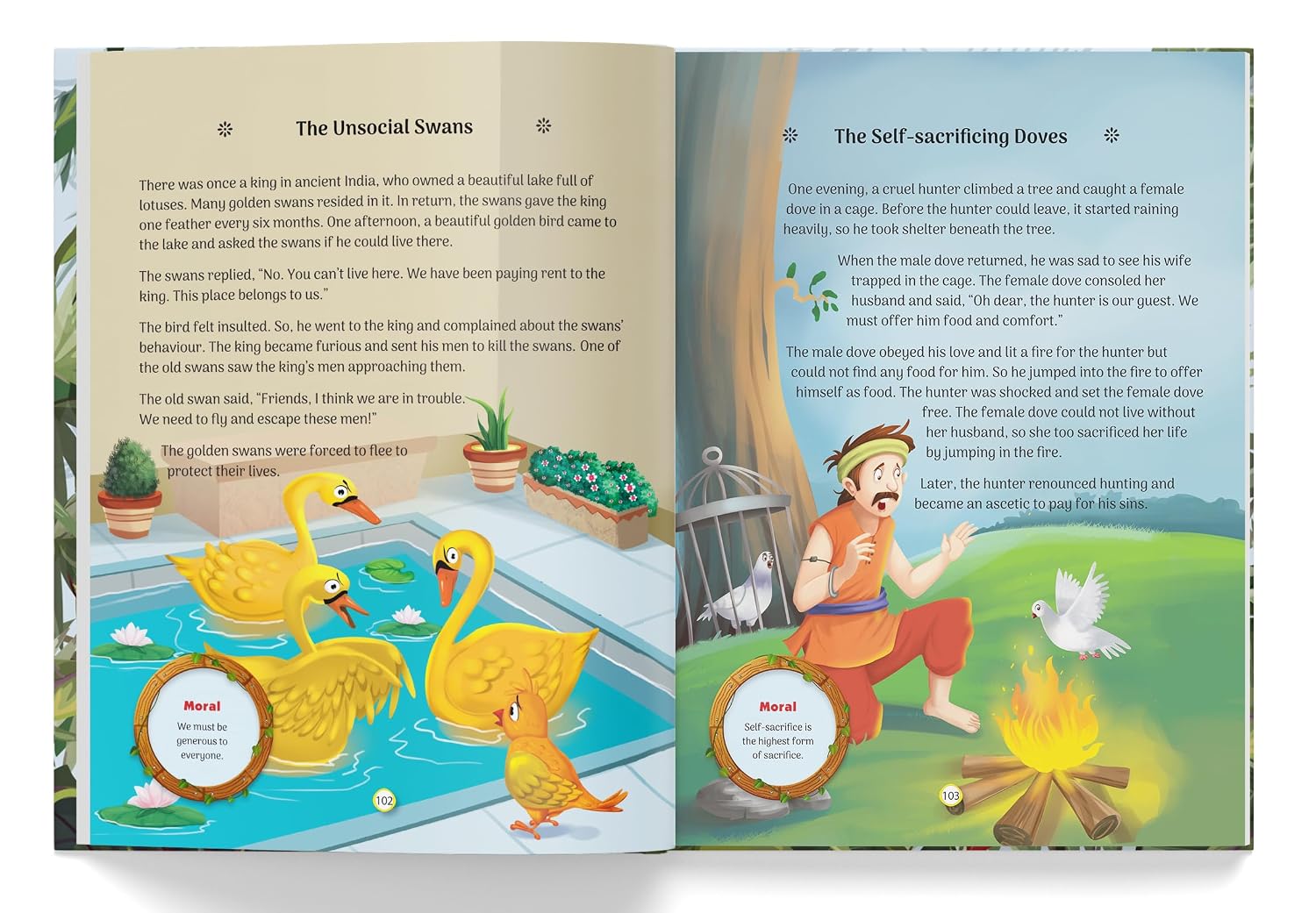 Wonder House Books 101 Tales: The Great Panchatantra Collection for Kids (Hardcover) – view 16