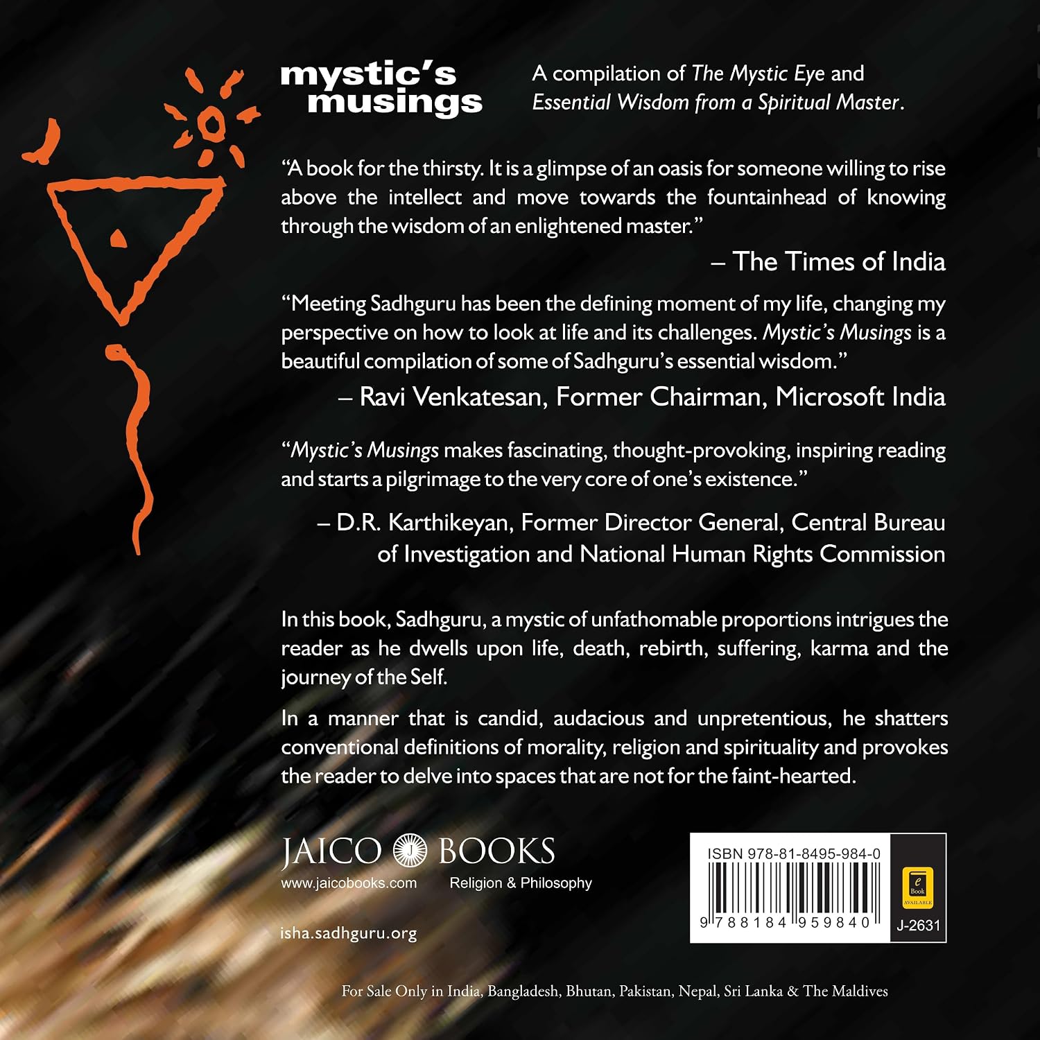Mystic’s Musings by Sadhguru (Paperback) – view 2