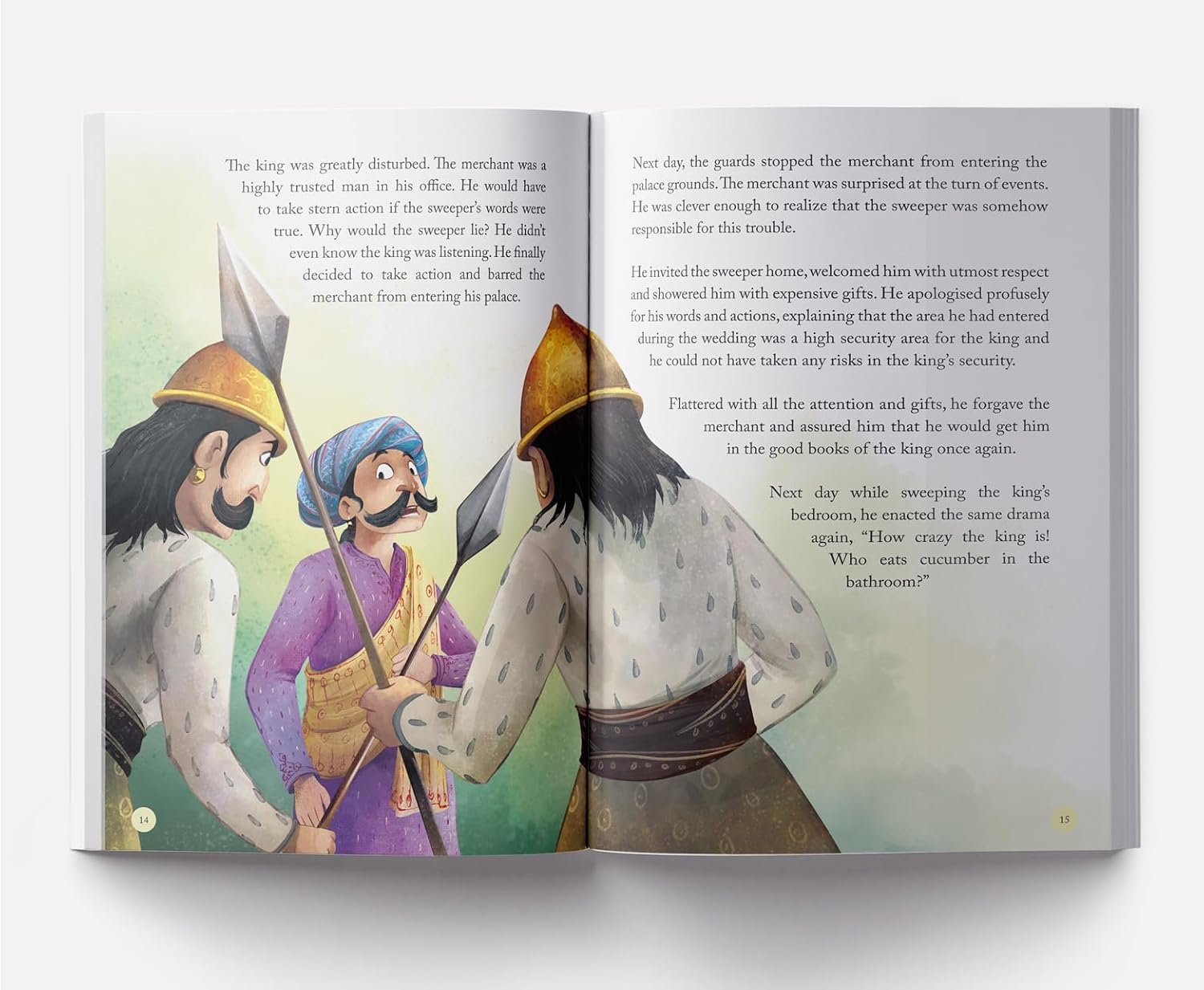 Pandit Vishnu Sharma's Panchatantra: Illustrated Tales From Ancient India by Shubha Vilas - Hardcover – view 6
