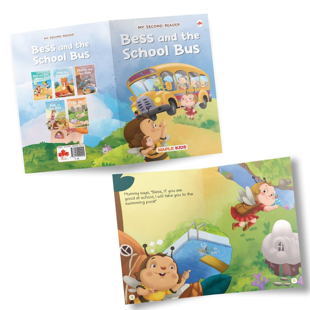 Maple Press Story Books for Kids: Second Reader (Illustrated), Set of 6 Phonic Stories – view 7