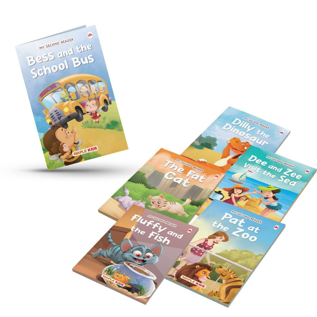 Maple Press Story Books for Kids: Second Reader (Illustrated), Set of 6 Phonic Stories – view 9