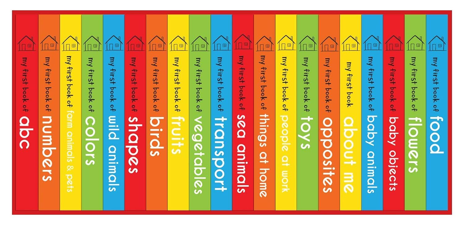 Wonder House Books My First Learning Library Boxset for Kids - 20 Board Books, Ages 0-3 – view 8