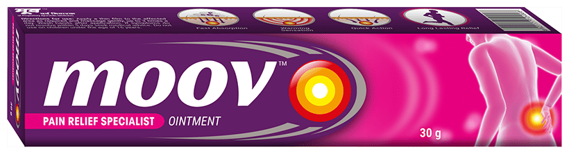 Moov Pain Relief Ointment for Back Pain, Joint Pain, Knee Pain, Muscle Pain