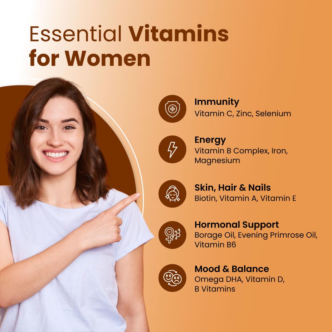 ZEROHARM Multivitamin Tablets for Women, 60 Tablets – view 5