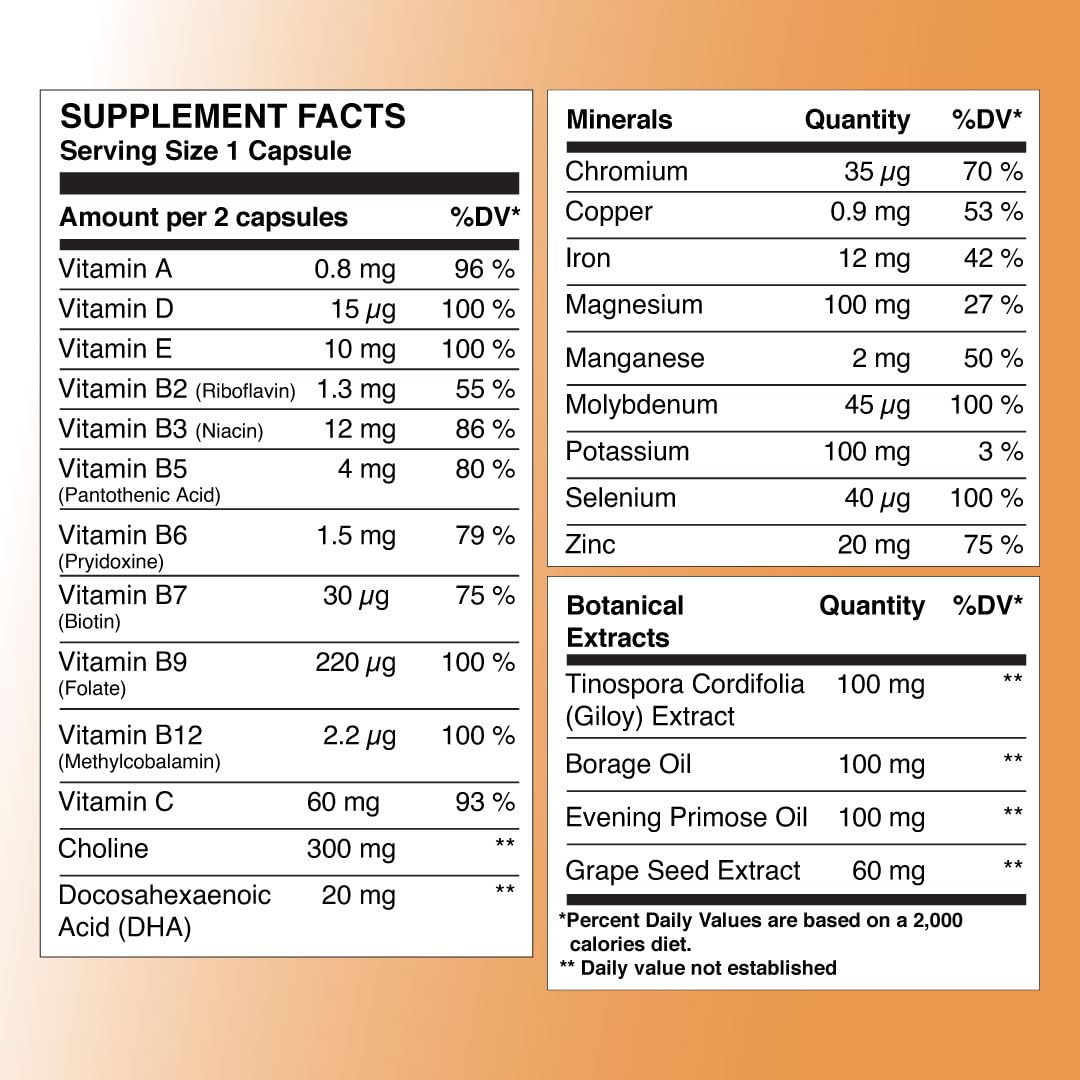 ZEROHARM Multivitamin Tablets for Women, 60 Tablets – view 8
