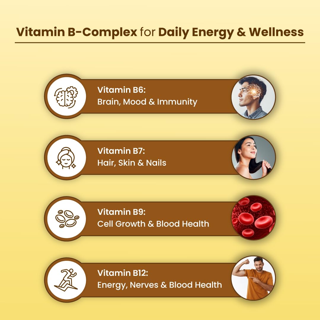 ZEROHARM B-Complex Pro with Vitamin D3 & K2-7, 60 Vegetarian Capsules – view 4