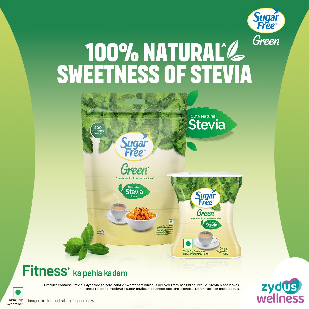 Sugar Free Green Stevia Pellets, 300 Count, 30g – view 3