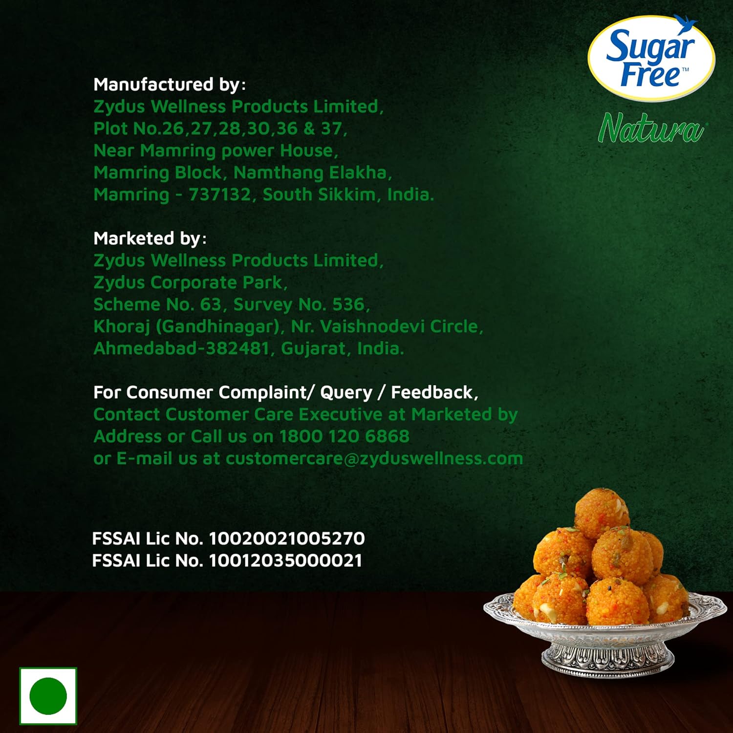 Sugar Free Natura Sweetener Pellets, 500 Count, 42.5 g – view 7
