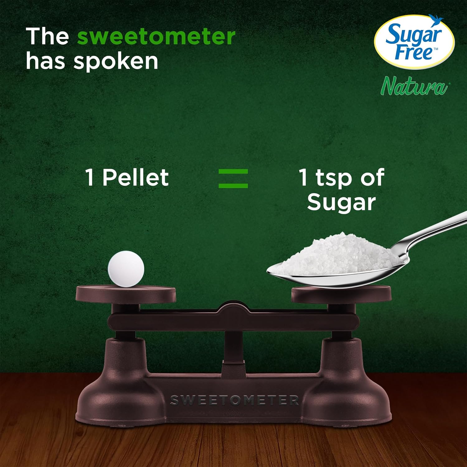 Sugar Free Natura Sweetener Pellets, 500 Count, 42.5 g – view 4