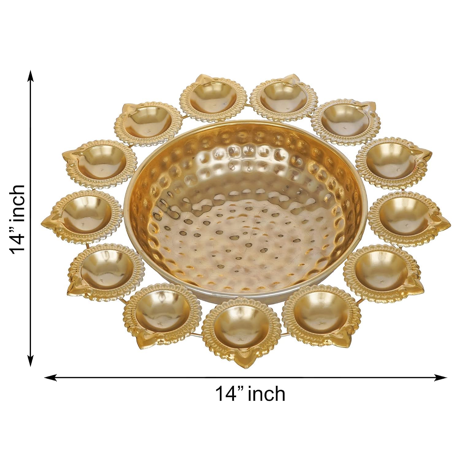 Webelkart Diya Shape Decorative Urli Bowl – view 5