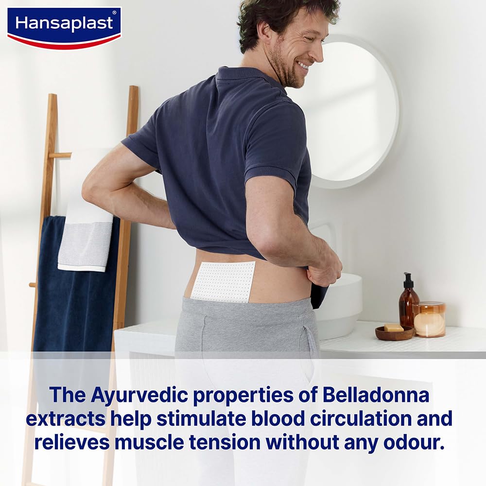 Hansaplast Ayurvedic Pain Relief Patch for Back, Joint & Muscle Pain – view 7