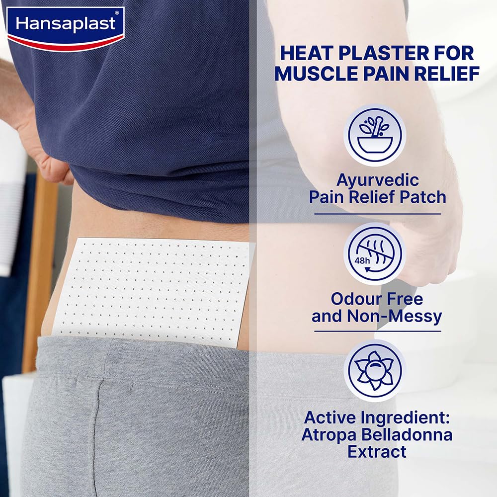 Hansaplast Ayurvedic Pain Relief Patch for Back, Joint & Muscle Pain – view 3