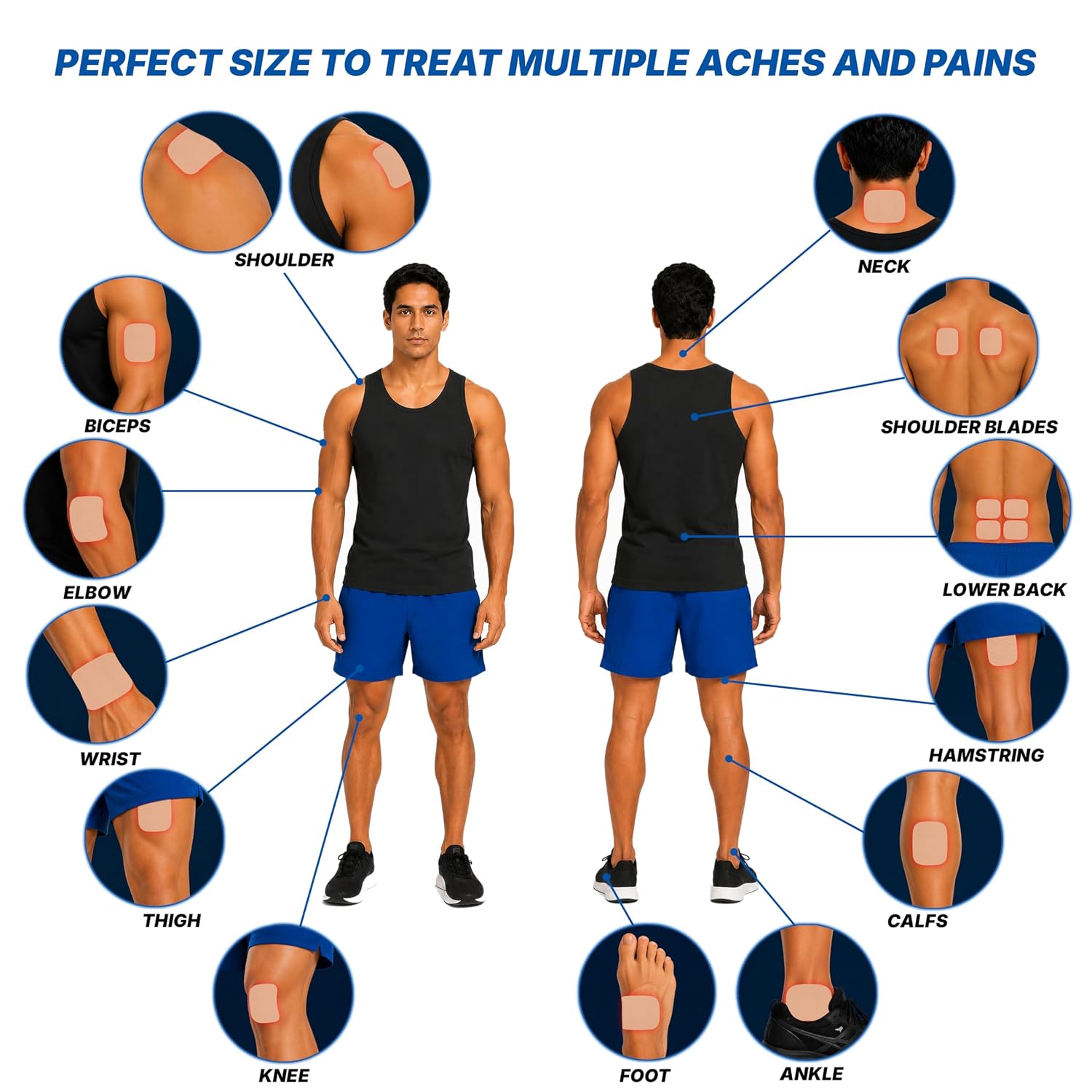 Viopatch Natural Herbal Instant Relief Patch for Muscular & Joint Pain, 12 Patch – view 7