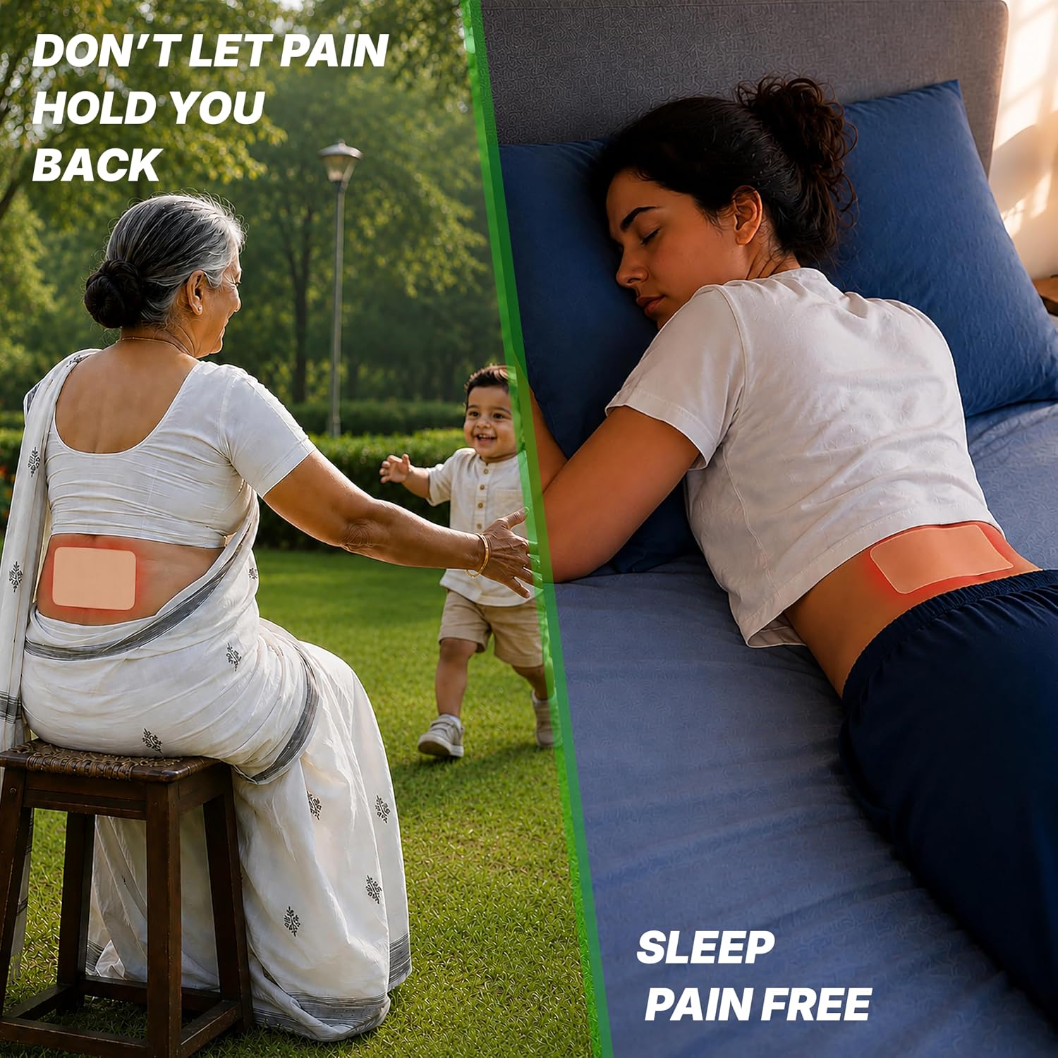 Viopatch Back Pain Relief Patch XL, Pack of 5 Extra Large Patches – view 6