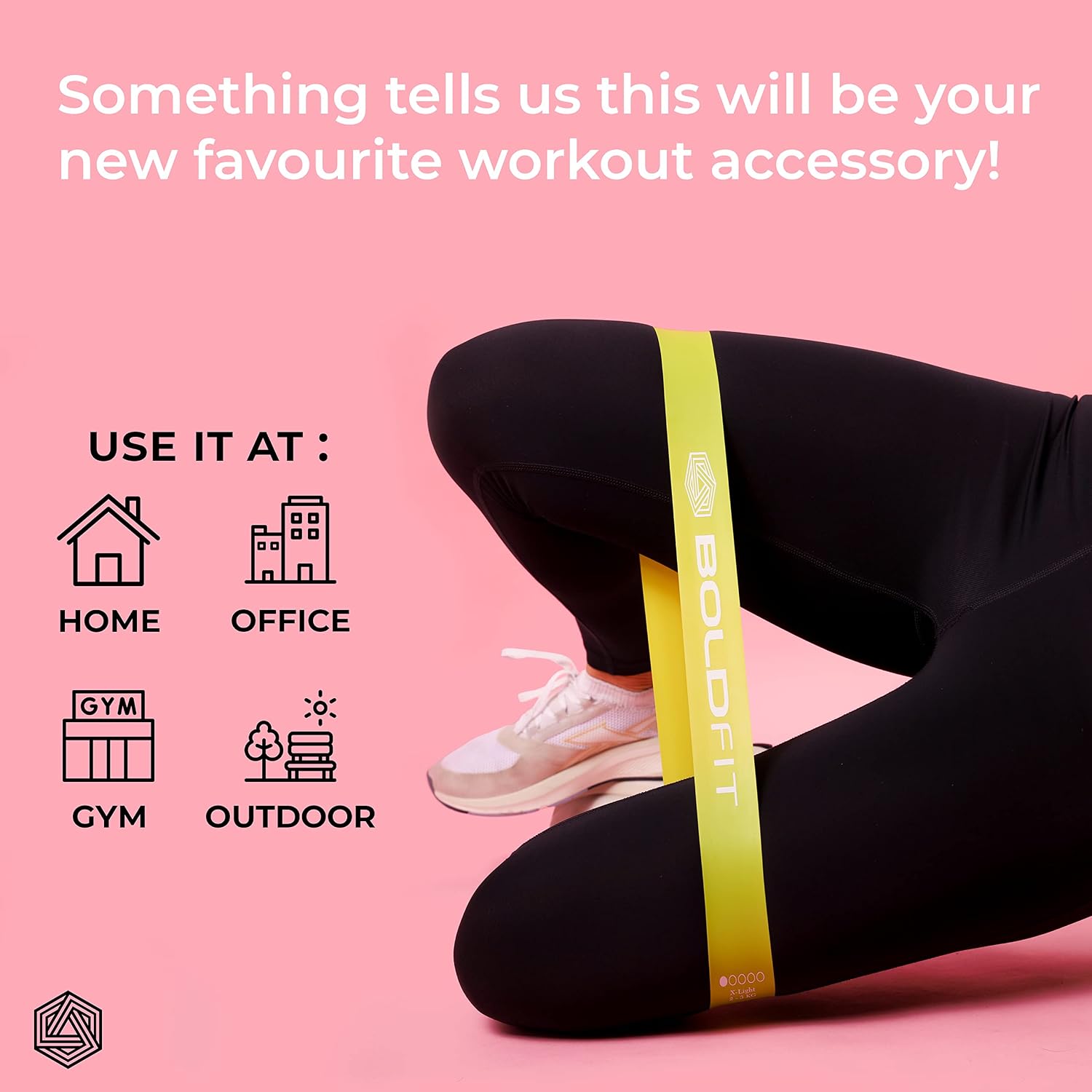 Boldfit Mini Loop Resistance Bands Set of 5 – view 8