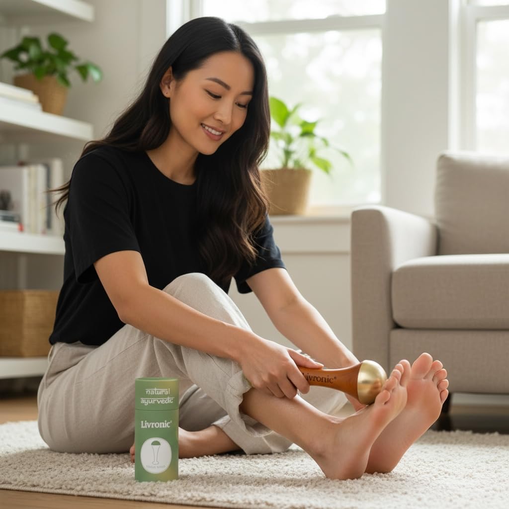 Livronic 2-in-1 Kansa Wand Face, Body & Foot Massager – view 7