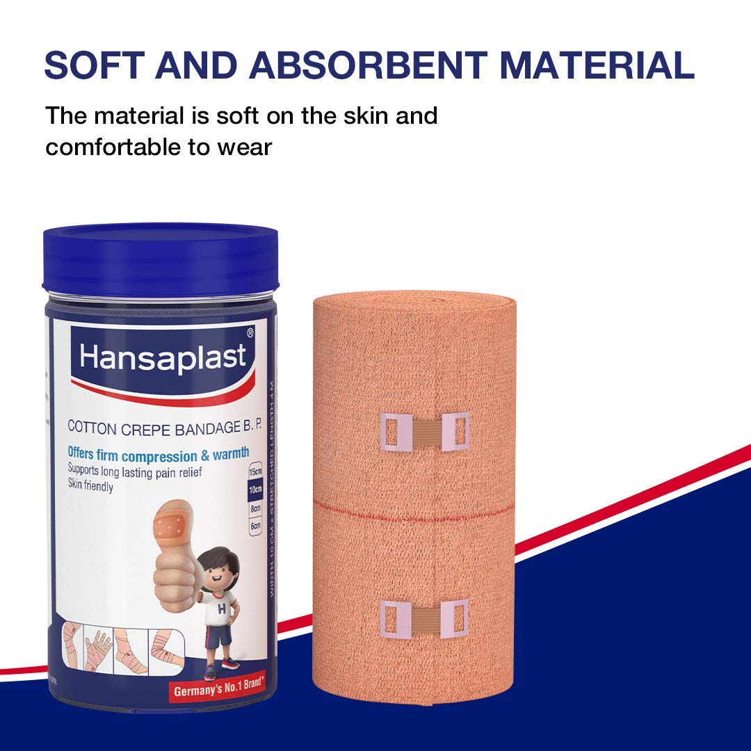 Hansaplast Cotton Crepe Bandage 10 cm x 4 m – view 4