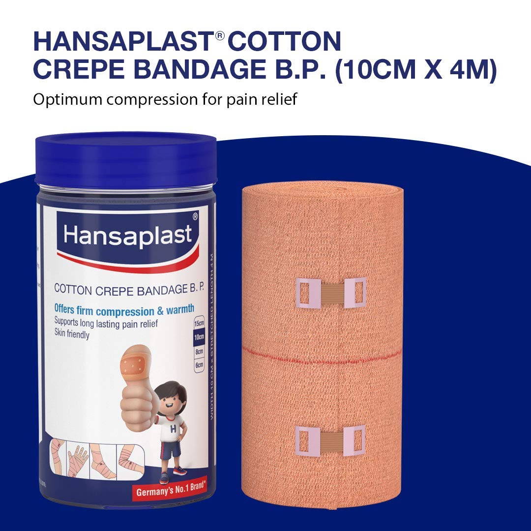 Hansaplast Cotton Crepe Bandage 10 cm x 4 m – view 2
