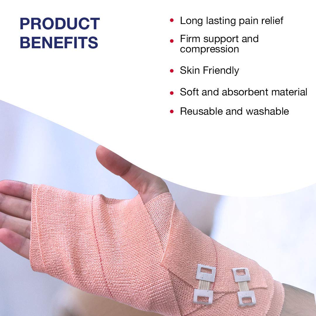 Hansaplast Cotton Crepe Bandage 10 cm x 4 m – view 5