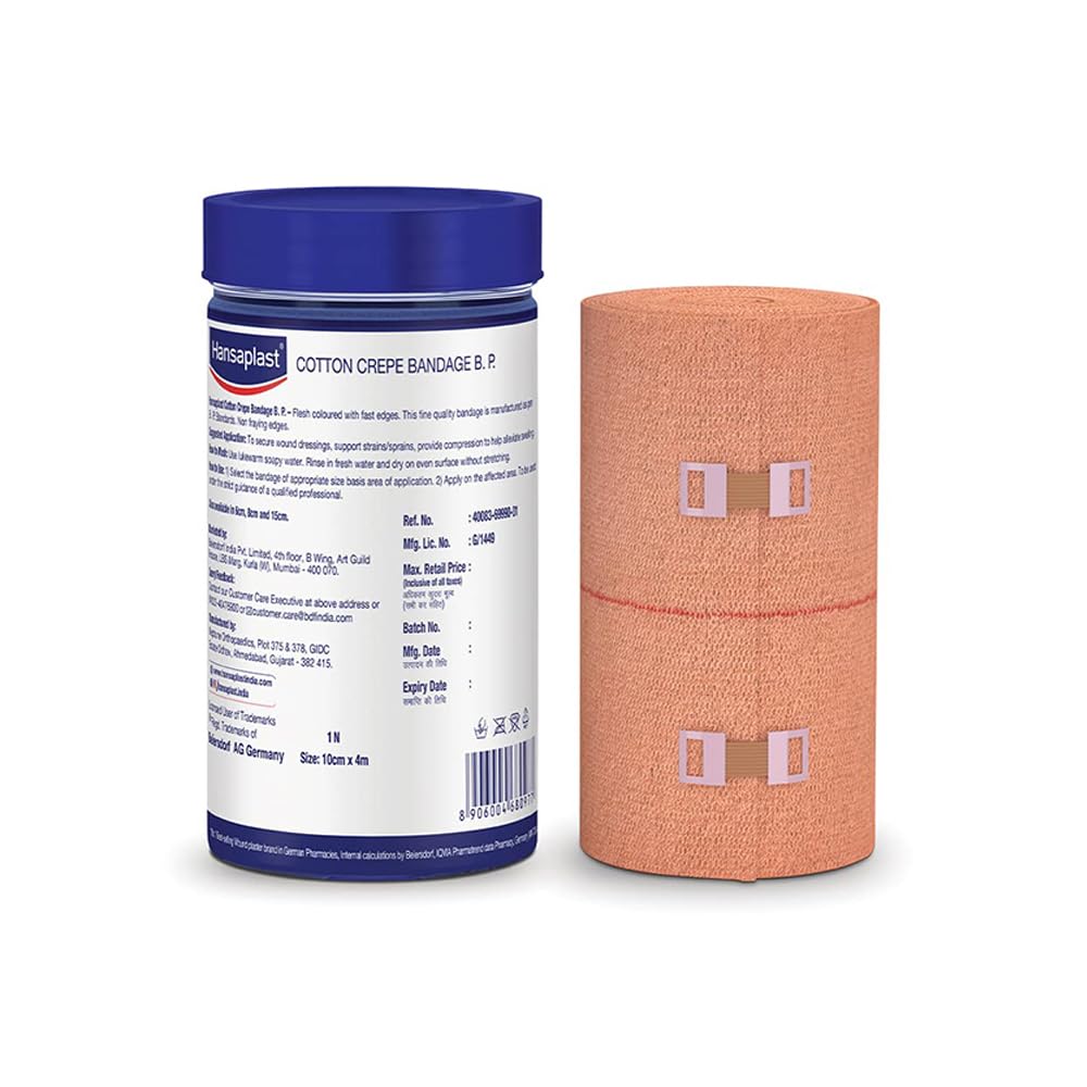 Hansaplast Soft Cotton Crepe Bandage 10 cm x 4 m – view 2