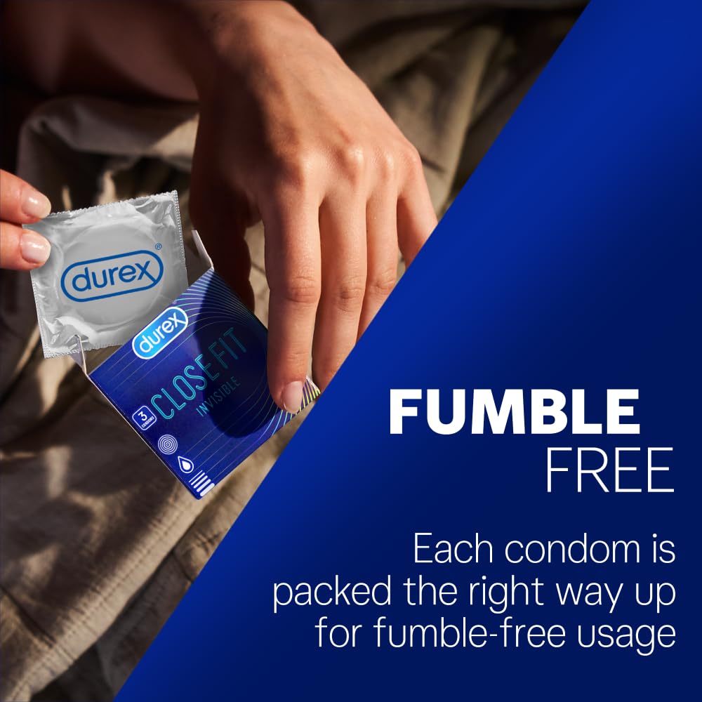 Durex Close Fit Invisible Ultra Thin Condoms - 10 Count – view 6