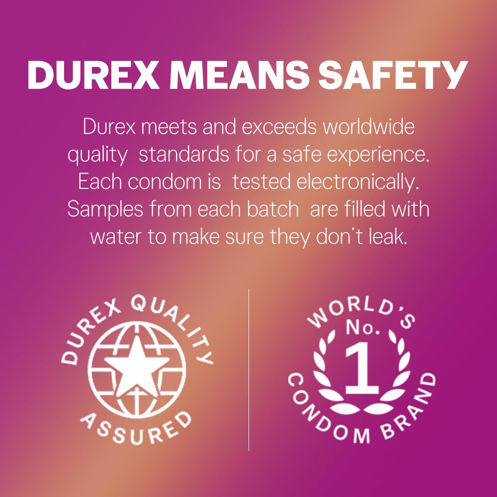 Durex Extra Ribbed Condoms, 10 Count – view 10