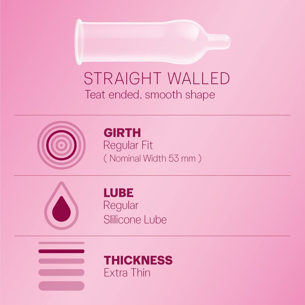 Durex Extra Thin Bubblegum Flavoured Condoms for Men, 10s – view 4