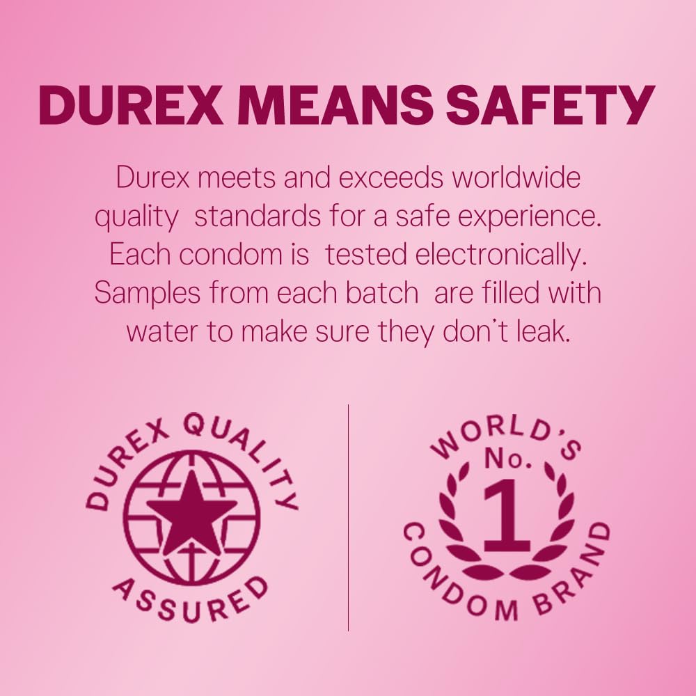 Durex Extra Thin Bubblegum Flavoured Condoms for Men, 10s – view 10