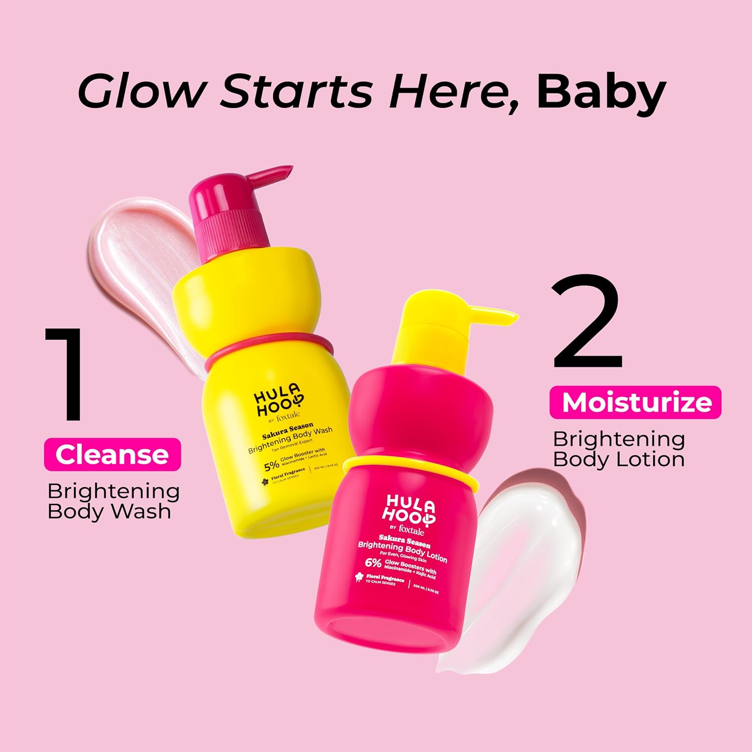 FoxTale Hula Hoop Brightening Body Wash with Lactic Acid & Niacinamide, 250 ml – view 7