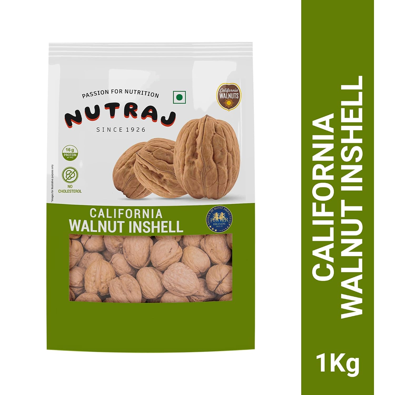 Nutraj California Inshell Walnuts 1000g – view 8
