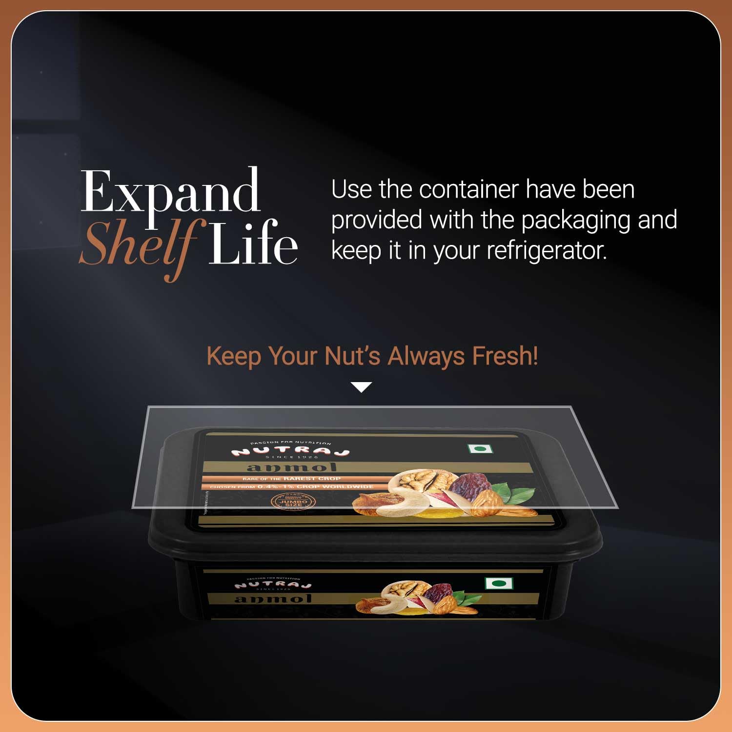 Nutraj Anmol Walnuts Inshell 1 kg – view 8