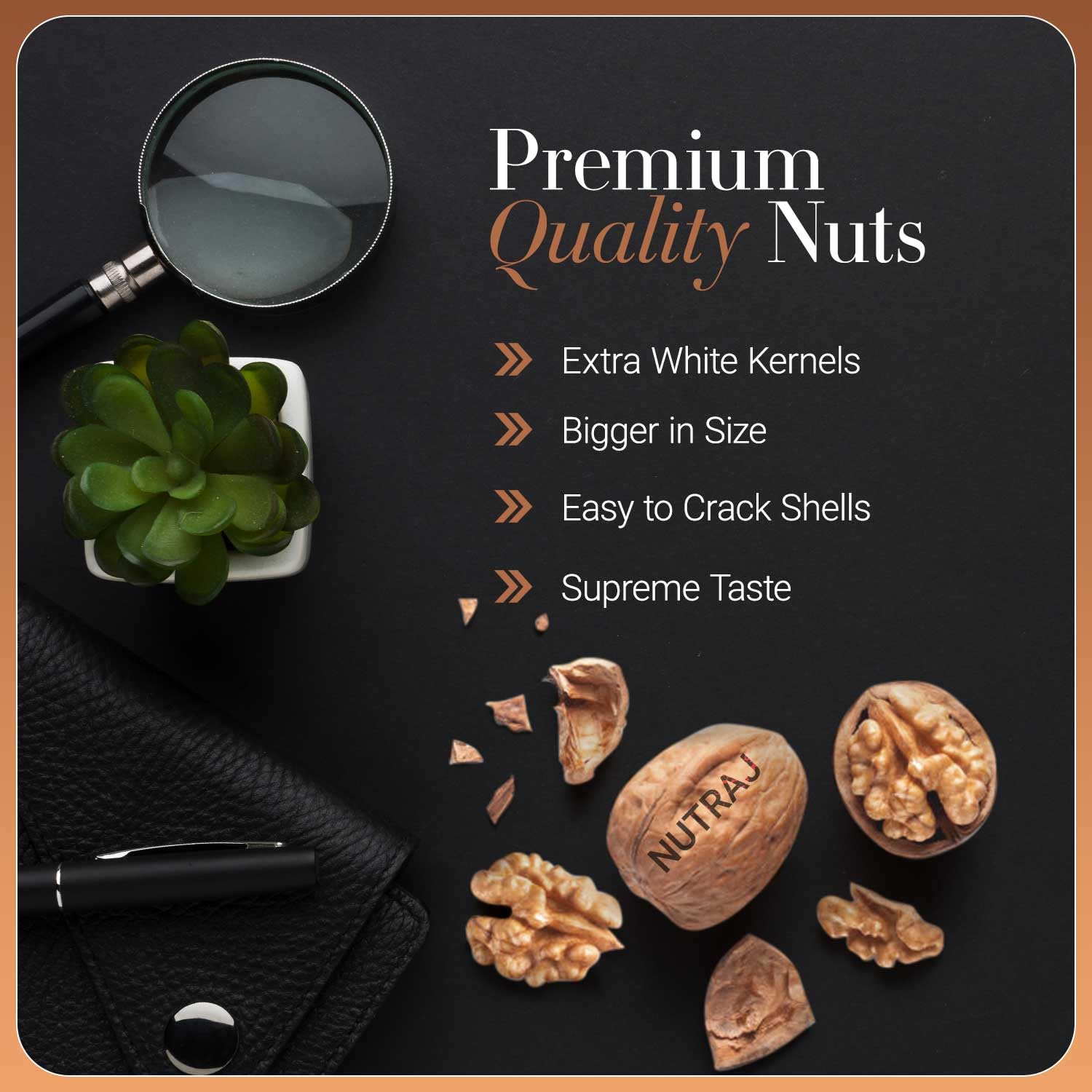 Nutraj Anmol Walnuts Inshell 1 kg – view 5